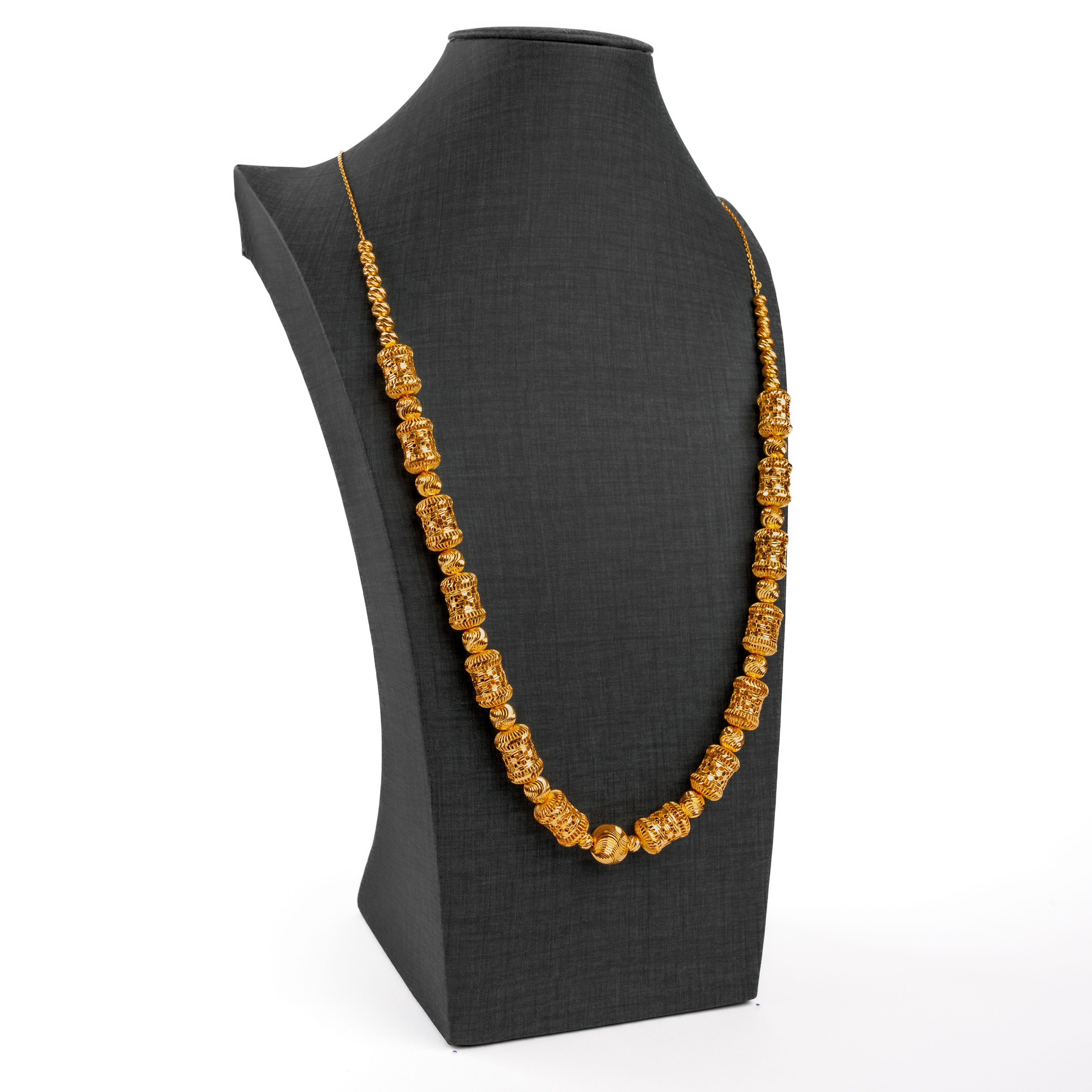 Full Beads Mala (D6)- Silver 925 & Gold Plated