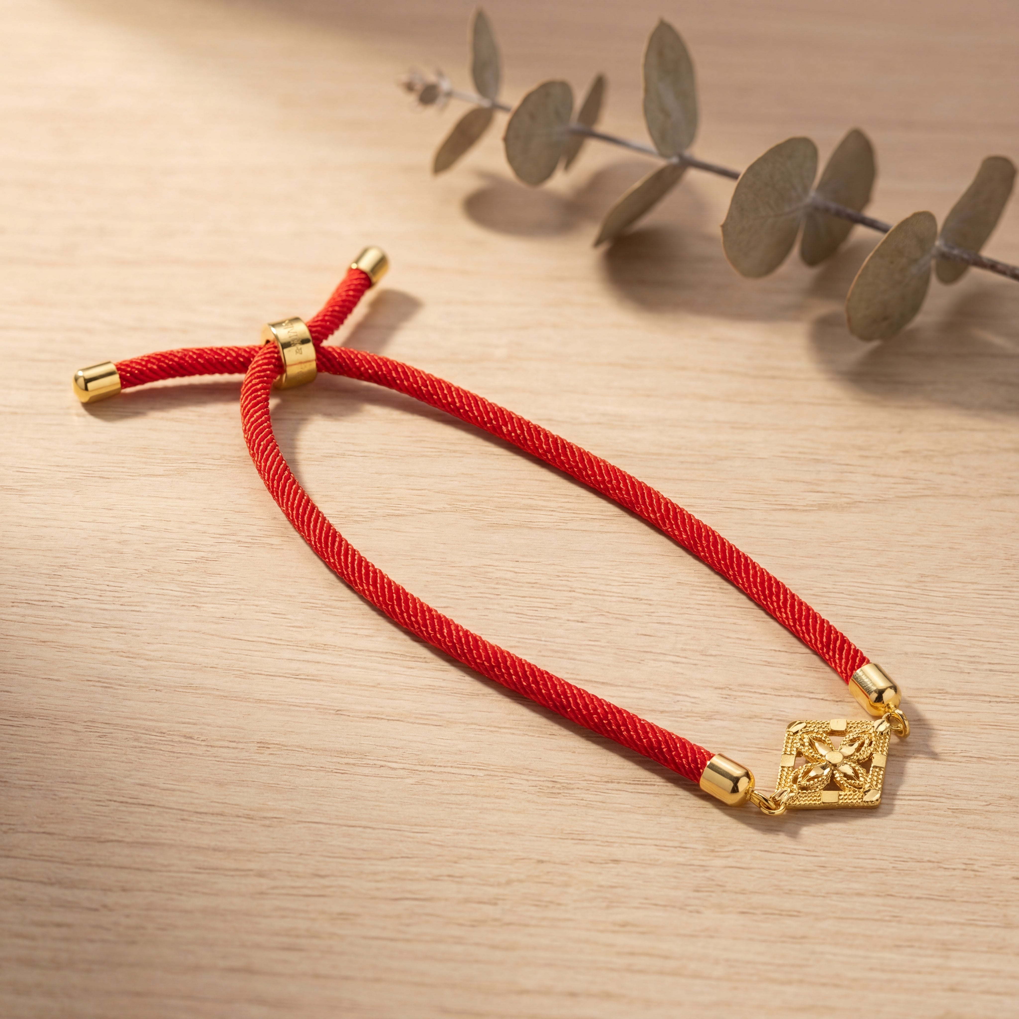 Diamond Thread Bracelet - Silver 925 & Gold Plated