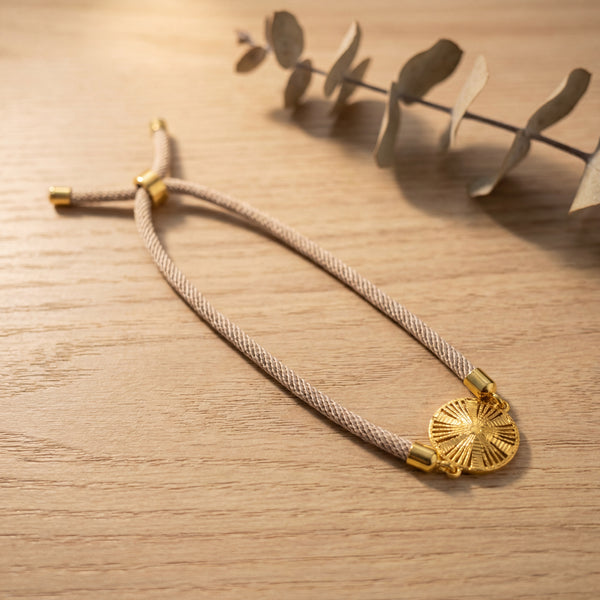 Sunburst Thread Bracelet - Silver 925 & Gold Plated