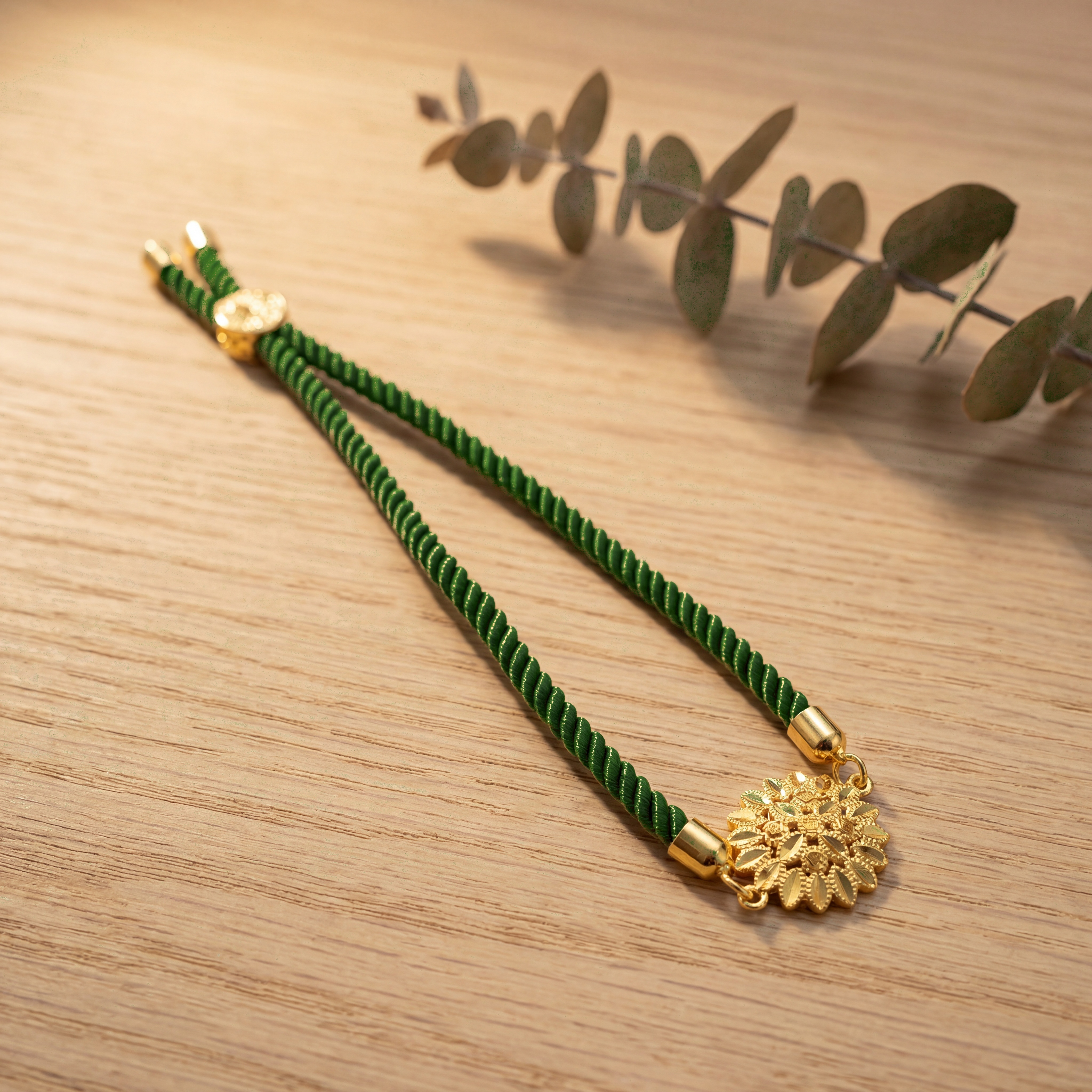 Sunflower Thread Bracelet - Silver 925 & Gold Plated