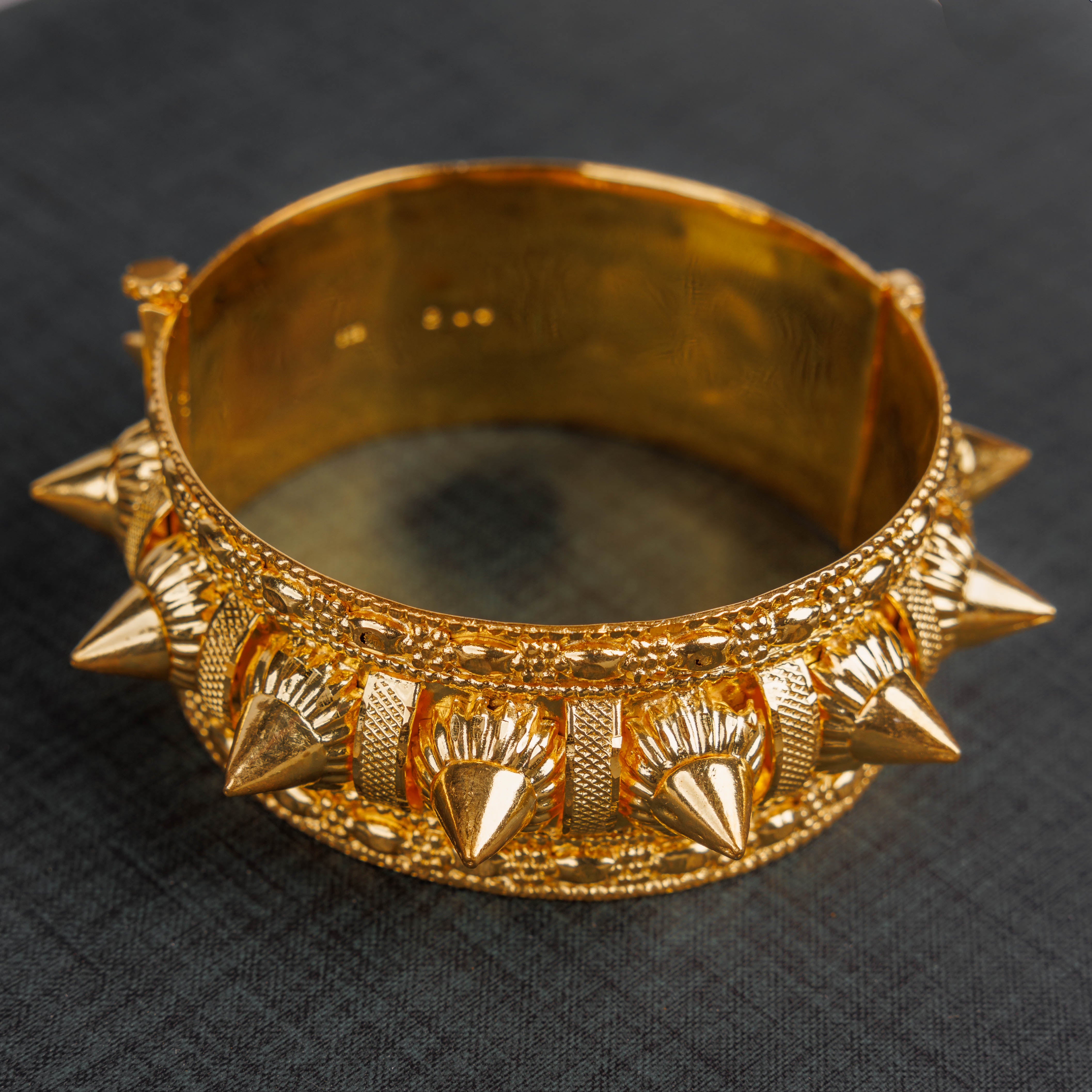 Mushawak Bangle (D15) - Silver 925 & Gold Plated
