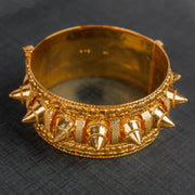 Mushawak Bangle (D27) - Silver 925 و Gold Plated