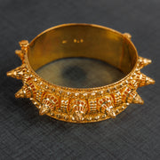 Mushawak Bangle (D40) - Silver 925 & Gold Plated