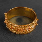 Mushawak Bangle (D42) - Silver 925 & Gold Plated