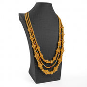 Multi Line Mala (D2) - 925 Silver & 24K Gold Plated