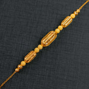 RP Beads & Ball Bracelet (D16) - Silver 925 & Gold Plated