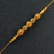 حبات RP وسوار الكرة (D18) - Silver 925 و Gold Plated