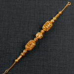 RP Beads & Ball Bracelet (D6) - Silver 925 & Gold Plated