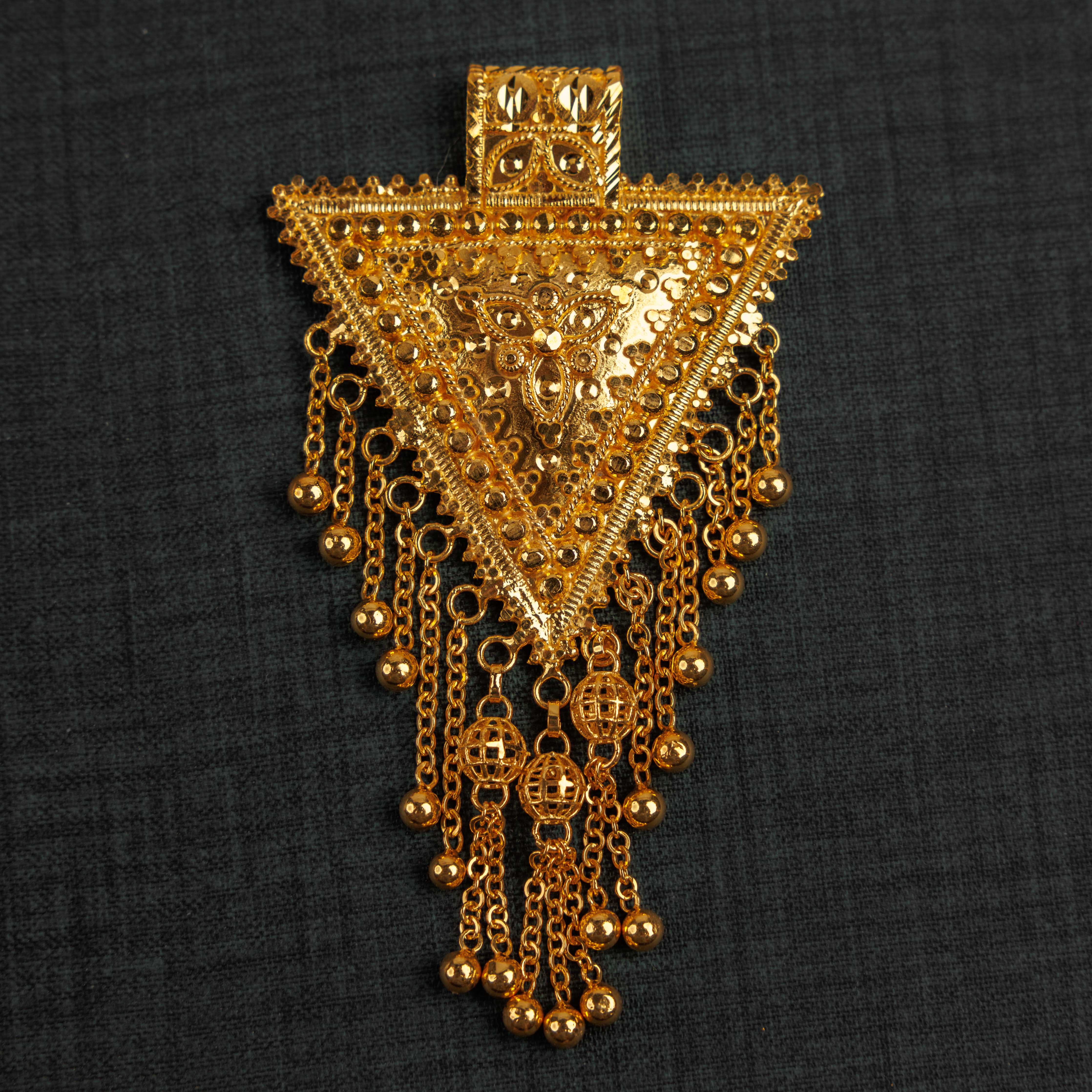 المعلقات التقليدية (D27) - Silver 925 و Gold Plated
