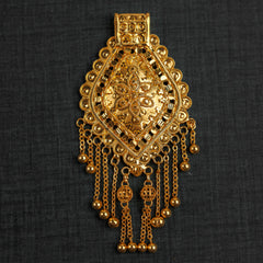 المعلقات التقليدية (D34) - Silver 925 و Gold Plated