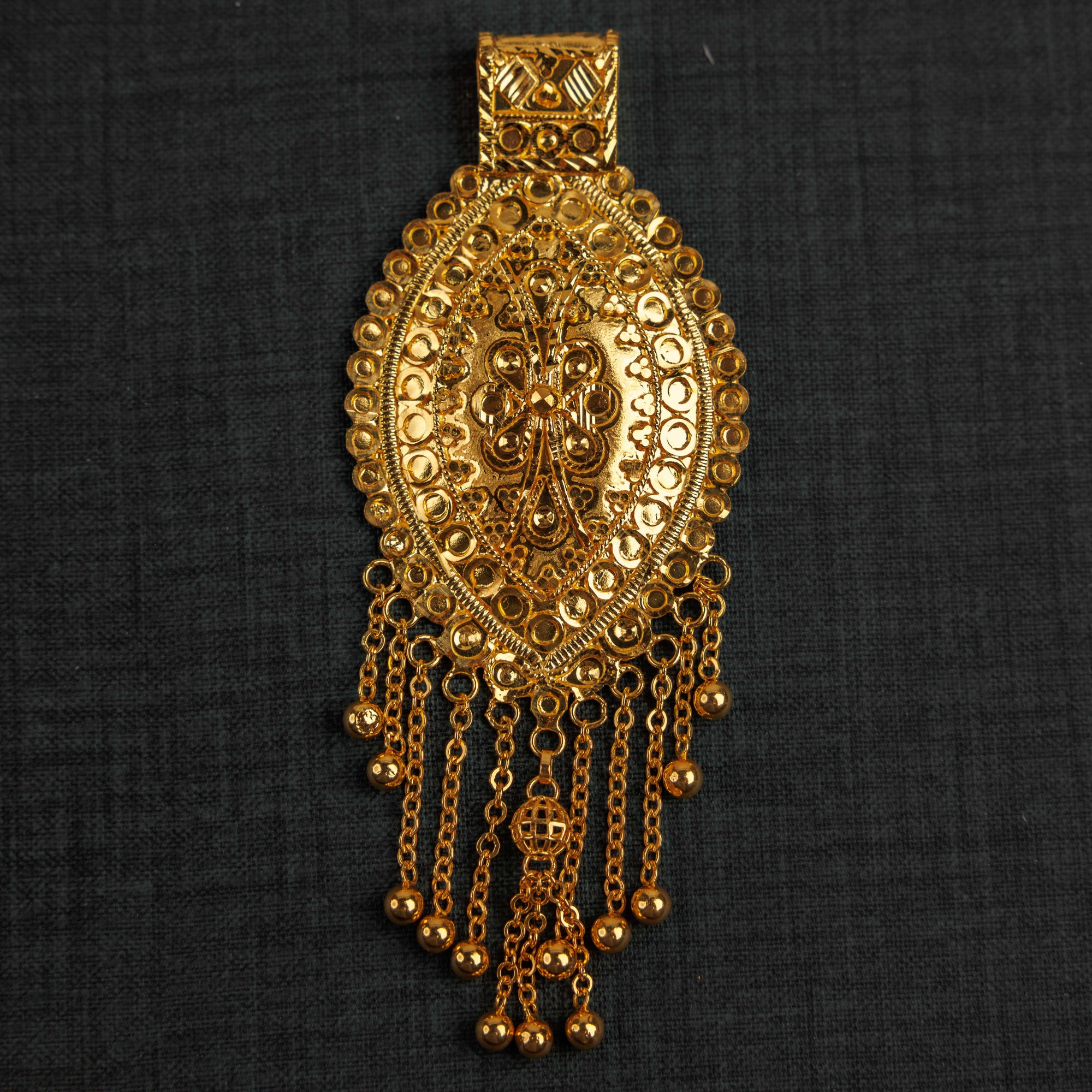 Traditional Pendants (D37) - Silver 925 & Gold Plated