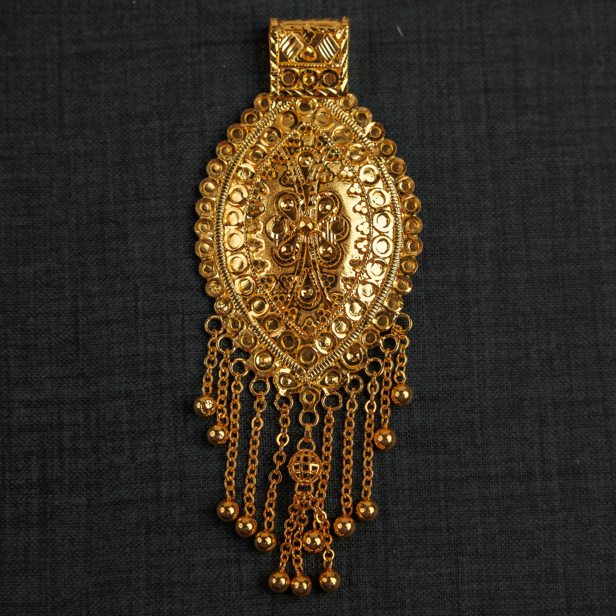 Traditional Pendants (D37) - Silver 925 & Gold Plated