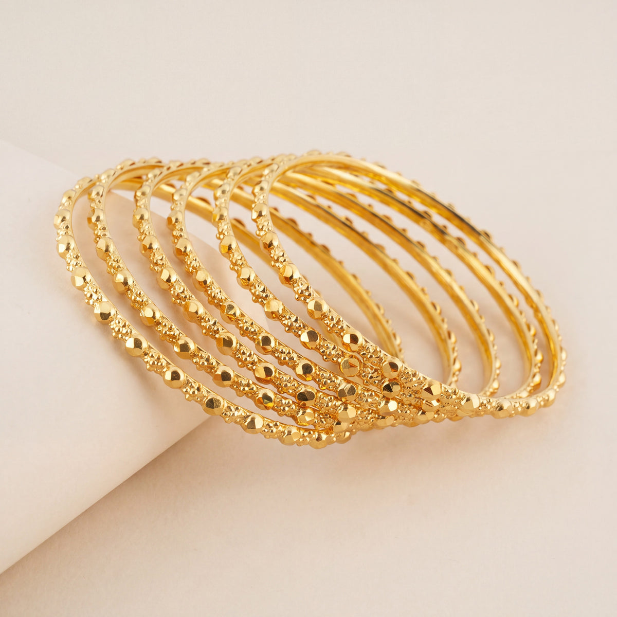 Adult's Bangles (D18-A), 925 silver 24K gold plated
