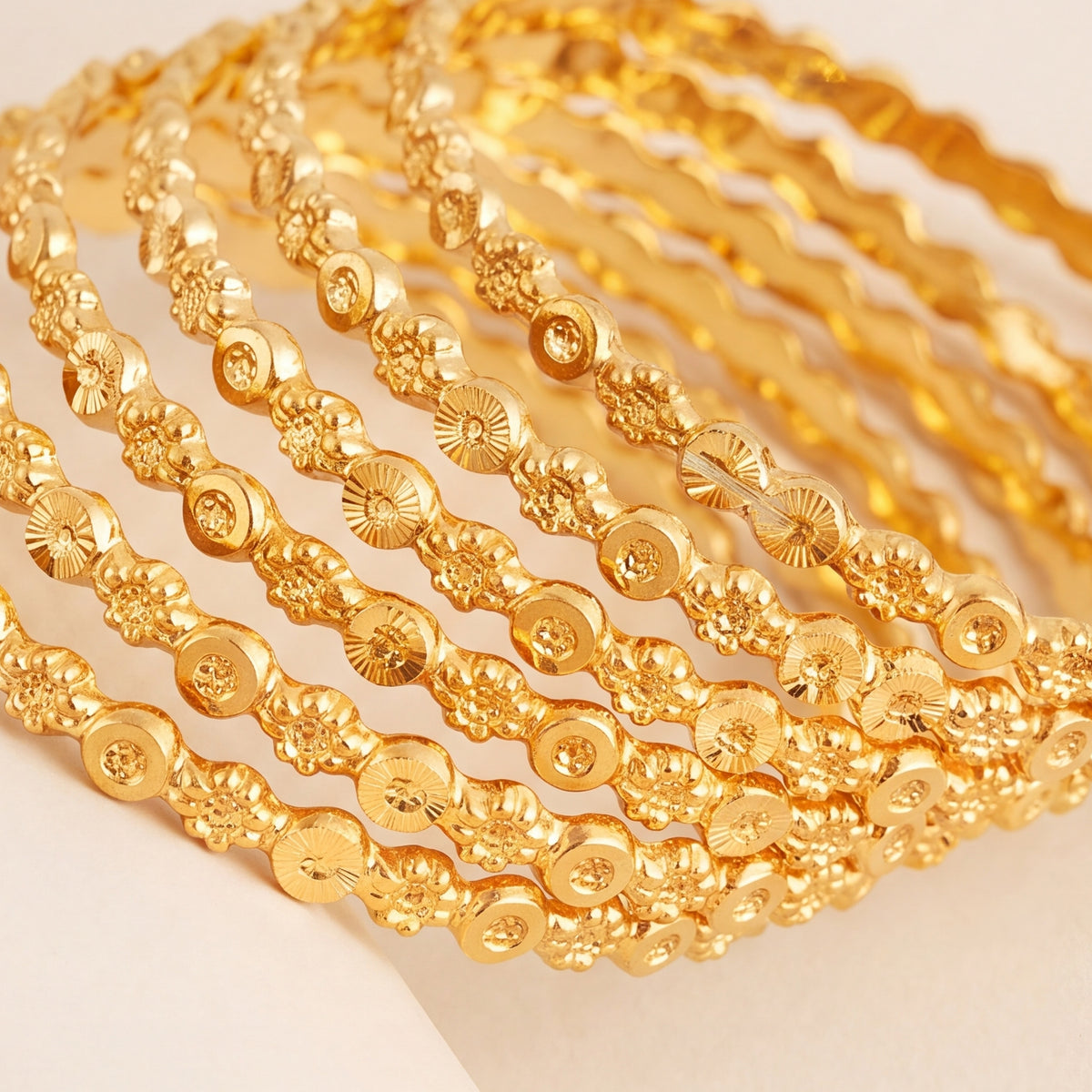 Adult's Bangles (D37-K) design detail