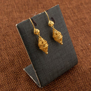 Kid's Bead Drop Earrings (D1) - 925 Silver & 24K Gold Plated - Falaq Jewellery Oman