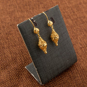 Kid's Bead Drop Earrings (D13) - 925 Silver & 24K Gold Plated - Falaq Jewellery Oman