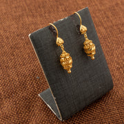Kid's Bead Drop Earrings (D25) - 925 Silver & 24K Gold Plated - Falaq Jewellery Oman