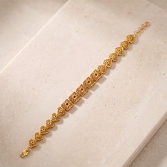 Casting Bracelet (D75) on travertine