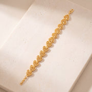Casting Bracelet (D8) on travertine