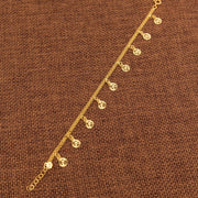 Charm Bracelet (D33) - 925 Silver & 24K Gold Plated