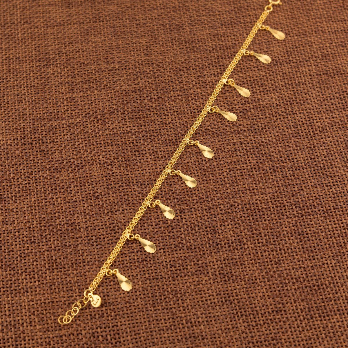 Charm Bracelet (D37) - 925 Silver & 24K Gold Plated