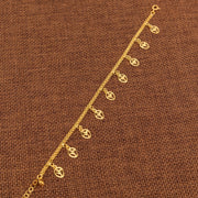 Charm Bracelet (D40) - 925 Silver & 24K Gold Plated