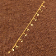 Charm Bracelet (D45) - 925 Silver & 24K Gold Plated
