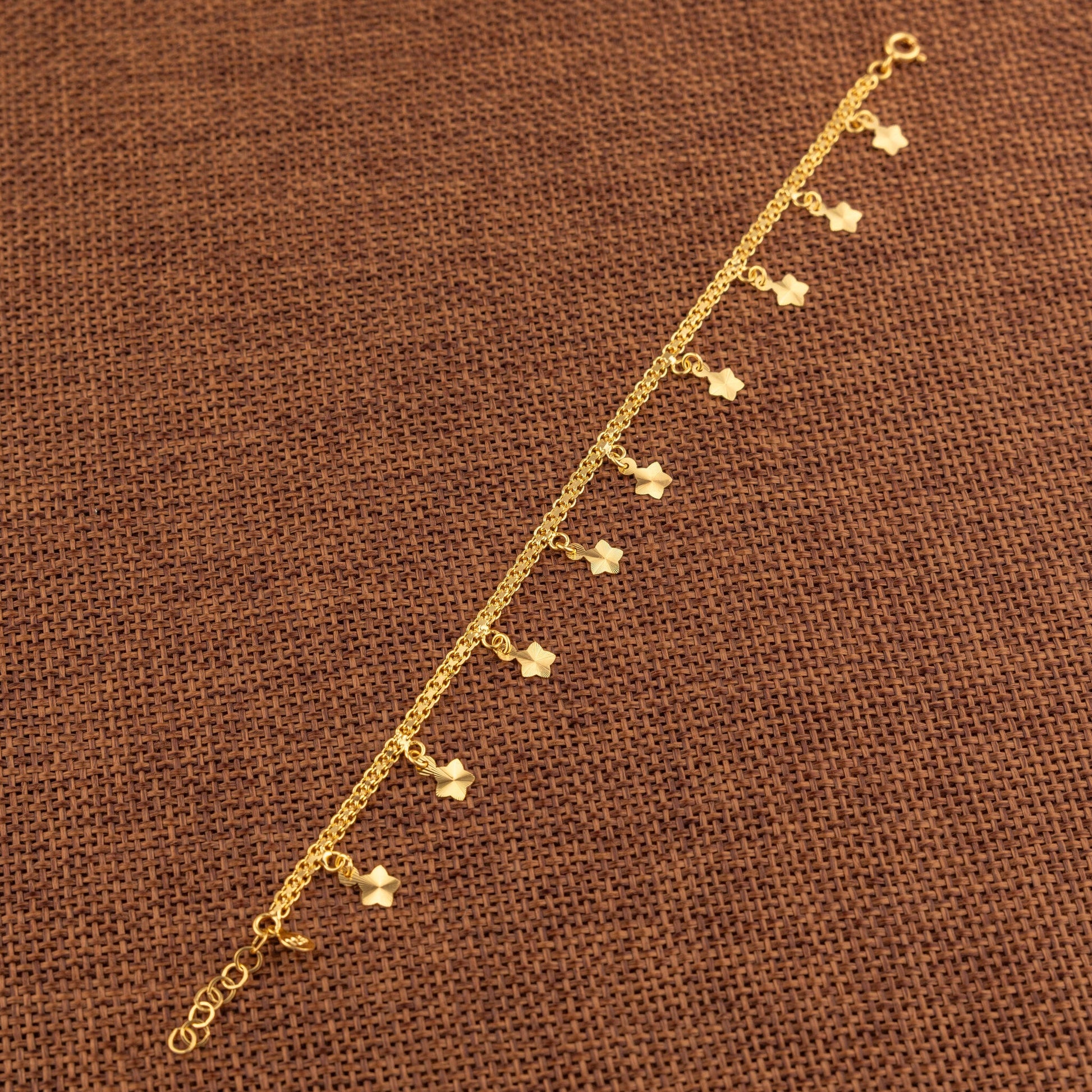 Charm Bracelet (D46) - 925 Silver & 24K Gold Plated