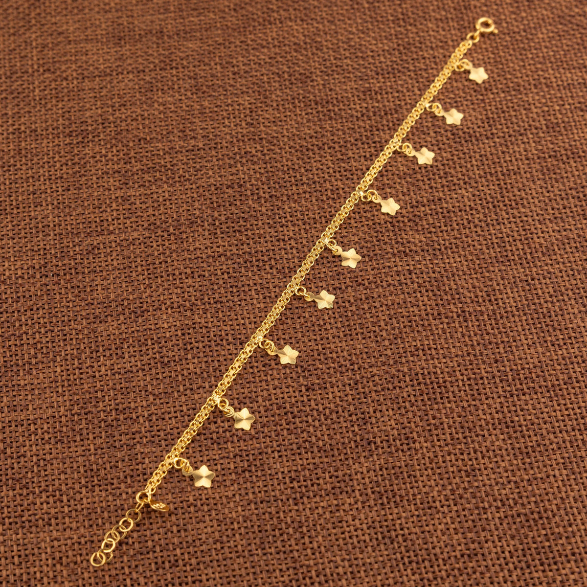 Charm Bracelet (D46) - 925 Silver & 24K Gold Plated