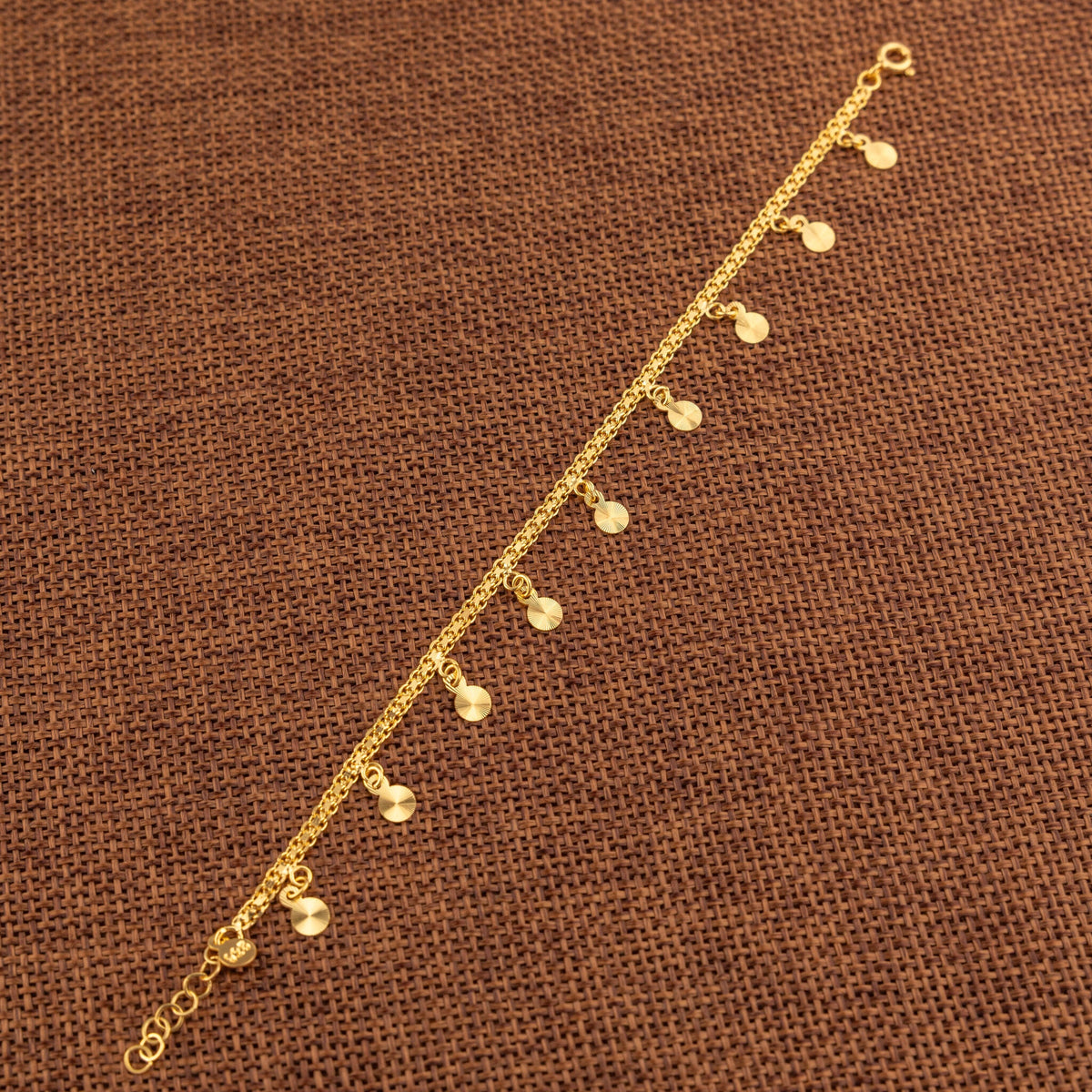 Charm Bracelet (D47) - 925 Silver & 24K Gold Plated
