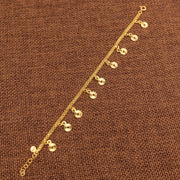Charm Bracelet (D49) - 925 Silver & 24K Gold Plated