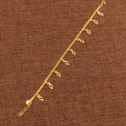 Charm Bracelet (D53) - 925 Silver & 24K Gold Plated