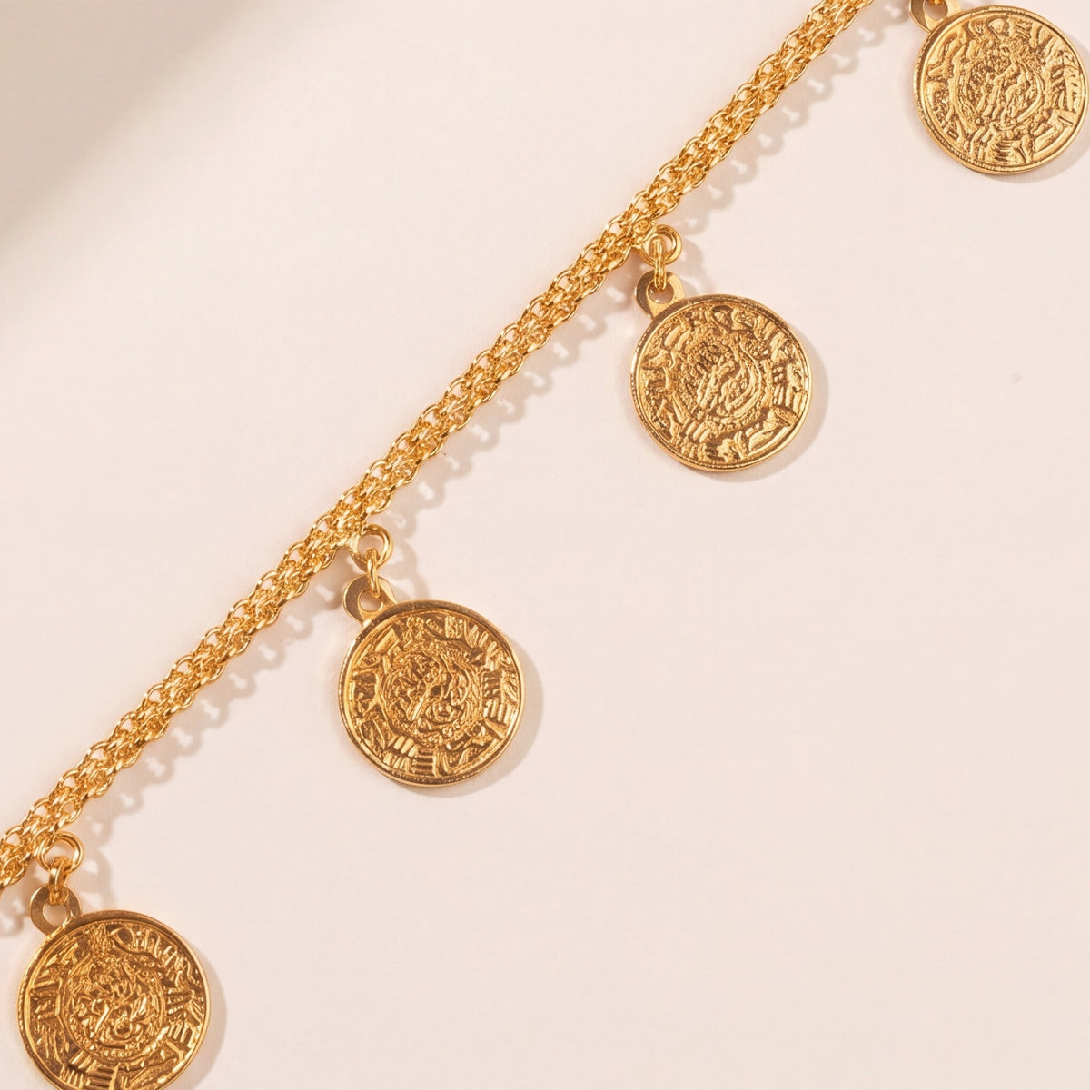 Coin Bracelet (D3) design detail