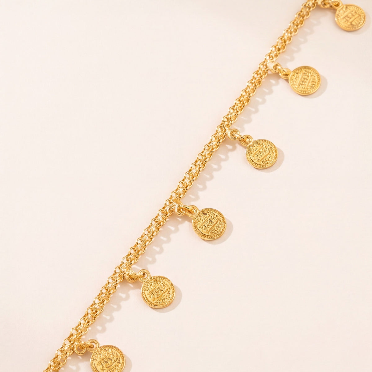 Coin Bracelet (D7) design detail