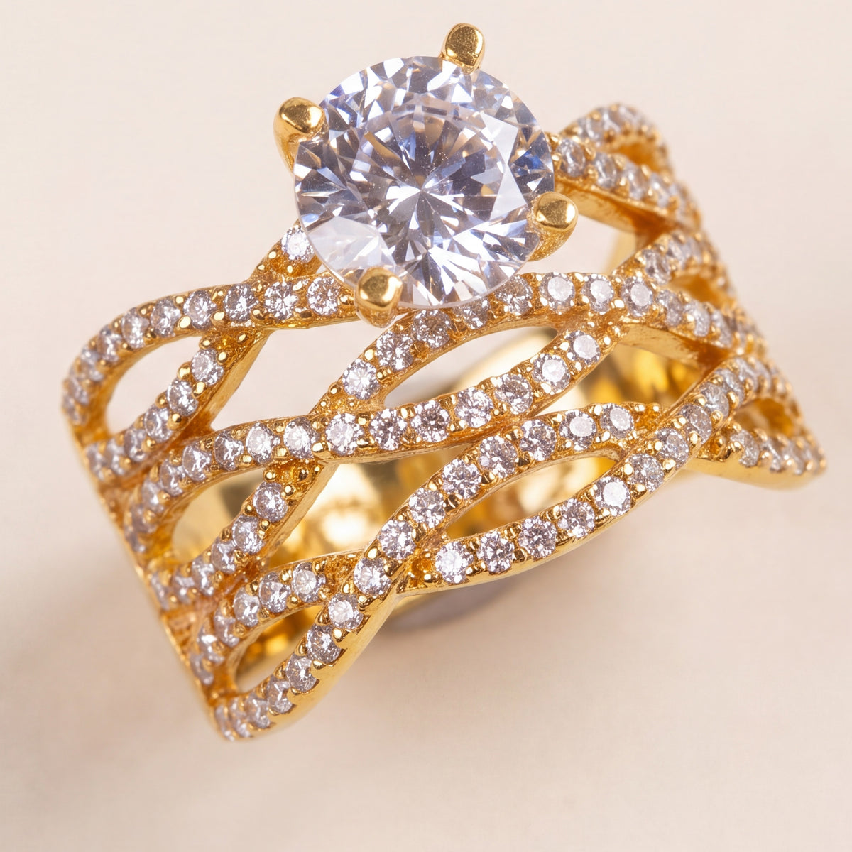 Crystal Ring (D4) design detail