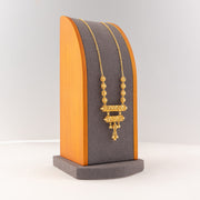 2 Step RP Kid's Mala (D11) - 925 Silver & 24K Gold Plated - Falaq Jewellery Oman