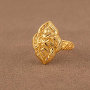 3D RP Rings (D392) - 925 Silver & 24K Gold Plated - Falaq Jewellery Oman