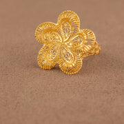 3D RP Rings (D422) - 925 Silver & 24K Gold Plated - Falaq Jewellery Oman