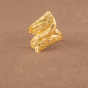 3D RP Rings (D426) - 925 Silver & 24K Gold Plated - Falaq Jewellery Oman
