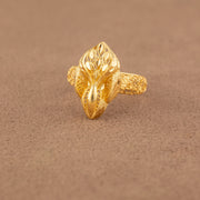3D RP Rings (D441) - 925 Silver & 24K Gold Plated - Falaq Jewellery Oman
