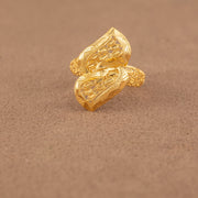3D RP Rings (D458) - 925 Silver & 24K Gold Plated - Falaq Jewellery Oman