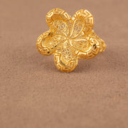 3D RP Rings (D466) - 925 Silver & 24K Gold Plated - Falaq Jewellery Oman