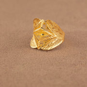 3D RP Rings (D480) - 925 Silver & 24K Gold Plated - Falaq Jewellery Oman