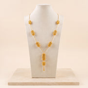 7 Piece RP Mala Necklace 1 on travertine