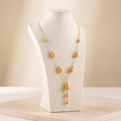 7 Piece RP Mala Necklace 48 on travertine