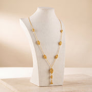 7 Piece RP Mala Necklace 50 on travertine
