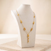 7 Piece RP Mala Necklace 67 on travertine