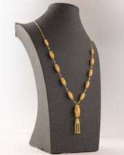 7 Pieces RP Mala (D105) - Silver 925 & Gold Plated - Falaq Jewellery Oman