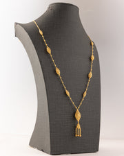 7 Pieces RP Mala (D107) - Silver 925 & Gold Plated - Falaq Jewellery Oman