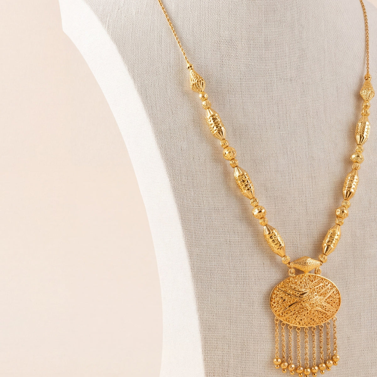 Casting Mala Necklace 34 design detail